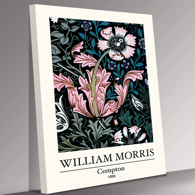Compton William Morris Leinwand Wandbild Bild Druck fertig zum Aufhängen