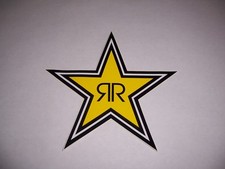 Rockstar Energy Drink 7 Star Logo Sticker Decal Skater Motocross New Rockstar Energy Drink 7 Star Logo Sticker Decal Skater Motocross New