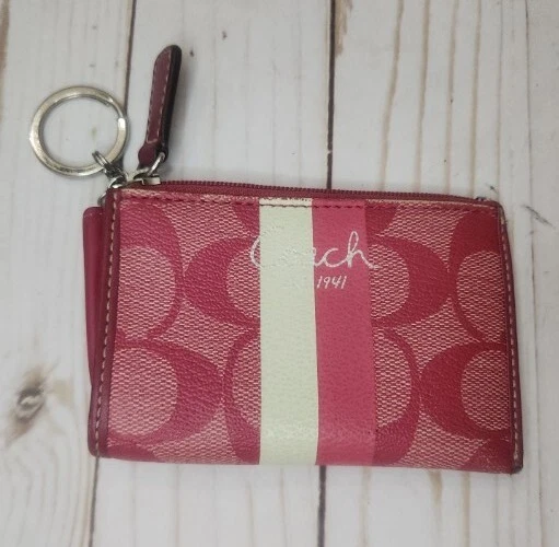 Coach clearance wallet keychain
