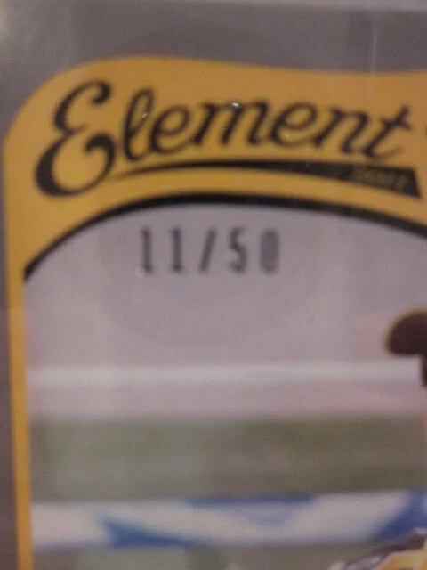 2011 WHEELS ELEMENT Paul Menard AUTOGRAPH #/50! - Image 2 of 3