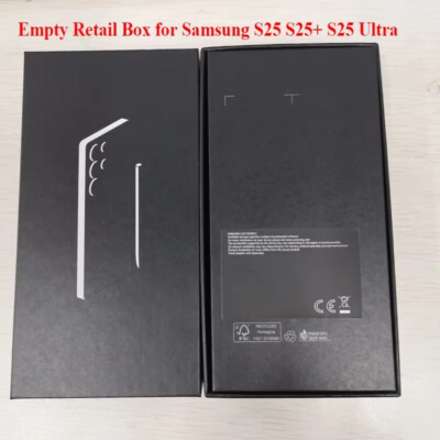 Retail Empty Box phone packing box for Samsung S25Ultra/S25+/S25 or Accessories