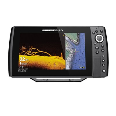Humminbird HELIX 10 Fishfinder CHIRP MEGA DI+ GPS G4N Dual Spectrum CHIRP Sonar