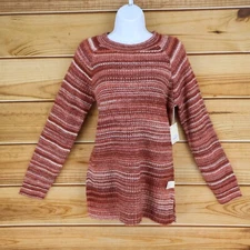 a.n.a. A New Approach Sweater Pullover Womens S Multicolor Striped Crew Neck NWT