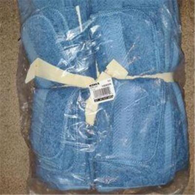 New 12 Piece The Big One Bath Towel Set 4 Each Bath Washrag Hand Blue