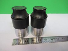 ZEISS WINKEL EYEPIECE PAIR 10X WF OPTICS MICROSCOPE PART AS PICTURED W4-A-49
