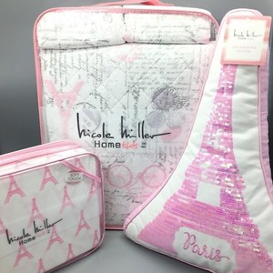 eiffel tower sequin pillow