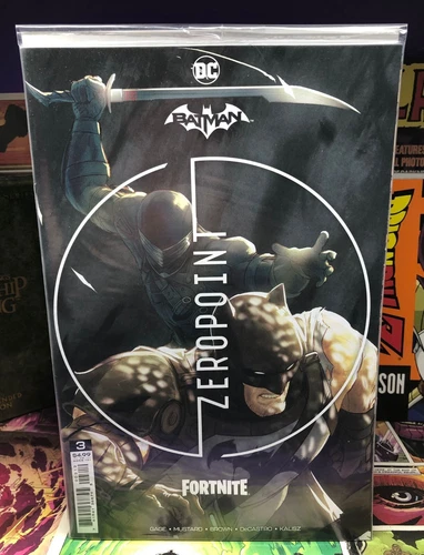 Batman Fortnite Zero Point #3 2nd Print Mikel Janin Sealed Variant Cover 2021