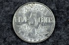 1922 Canada Five 5 Cent Nickel Coin - #L00962! — photo 2