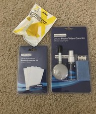 Camera 5 Piece Cleaning Kit/ 3 Piece delux Cleaning Kit/ Screen Protectors