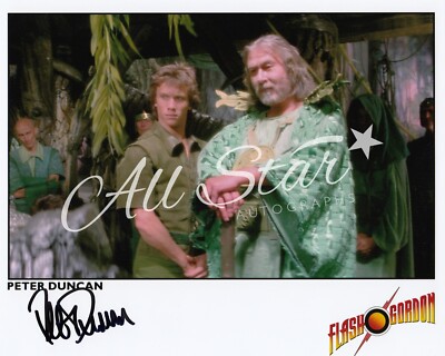 FLASH GORDON - Peter Duncan signiertes Foto 03 (SCHT)
