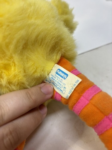 Vintage Big Bird 18"Full Body Hand Puppet Sesame Street Stuffed Animal Playskool - Picture 9 of 11