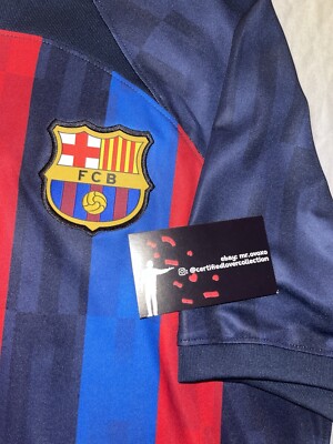 OVO X Nike X FC Barcelona Football Soccer Jersey Friends