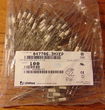Qty 10 pc-Littelfuse-047706.3MXEP-Ceramic Time Delay Fuses 6.3A 500VAC/400VDC,