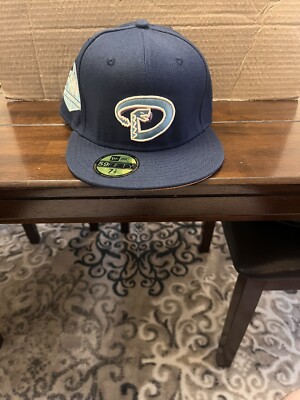 Arizona Diamondbacks Navy 5950 Fitted Rattlesnake Logo 20th Ann. Hat
