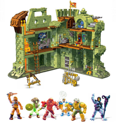 Auspacker CASTLE GRAYSKULL Mega Construx GGJ67 MOTU MATTEL Masters Universe RAR*