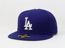 New Era 5950 Men Women Cap Los Angeles Dodgers On Field 2007 Season Wool Hat