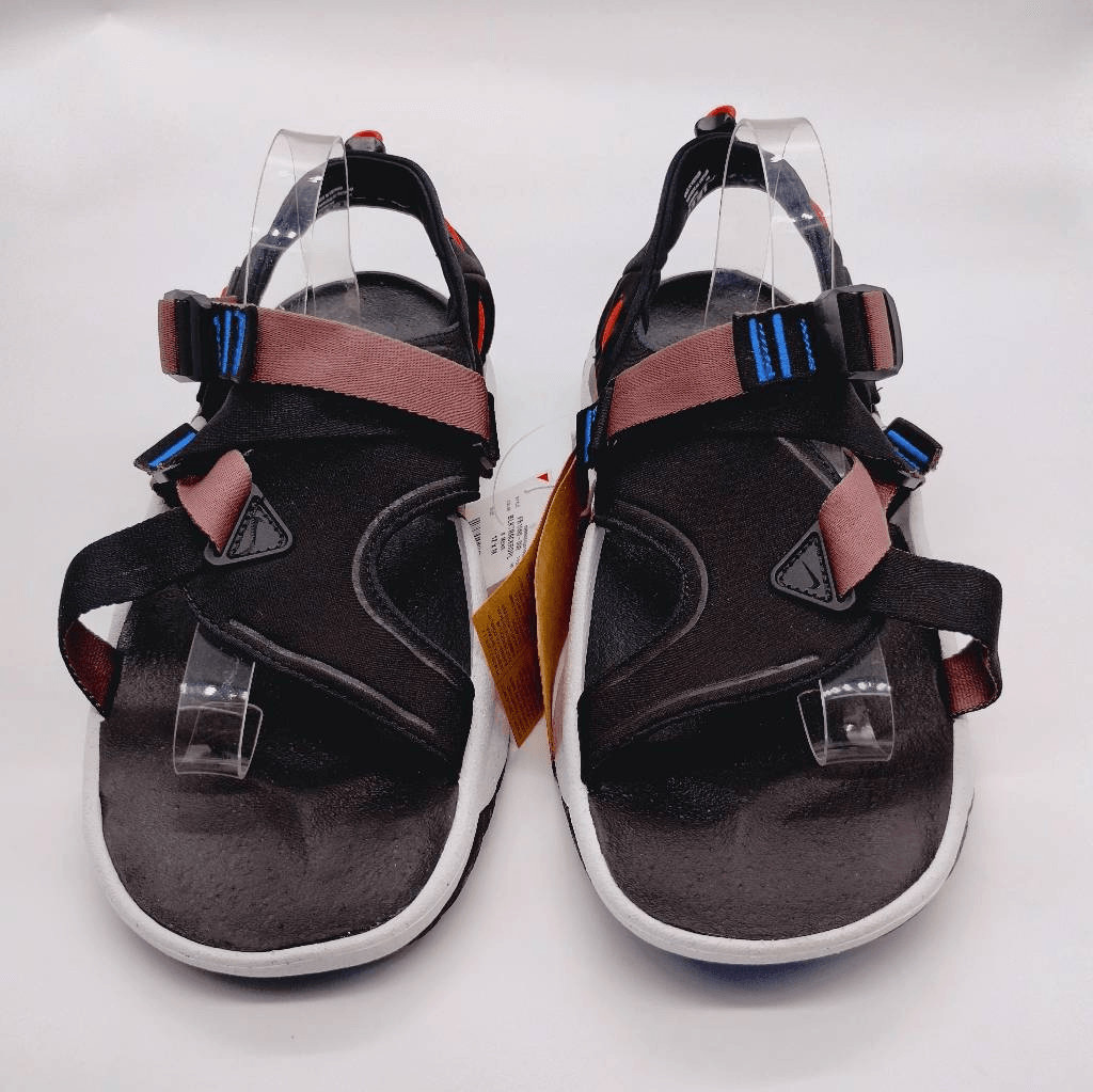 Nike Oneonta Next Nature Outdoor Trail Sandals Mens Size 12 Black White Red thumbnail 4