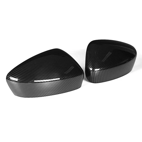 For Mazda CX-5 CX-8 2012-2014 ABS Carbon Fiber Car Side Door Mirror Cover Caps - Foto 2 di 6