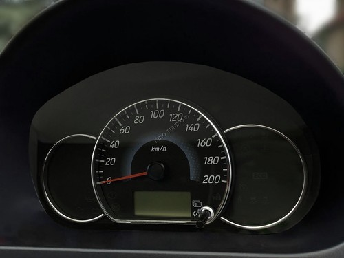 For Mitsubishi Space Star II Chrome Cluster Gauge Dashboard Rings Speedo Trim - Imagen 4 de 5