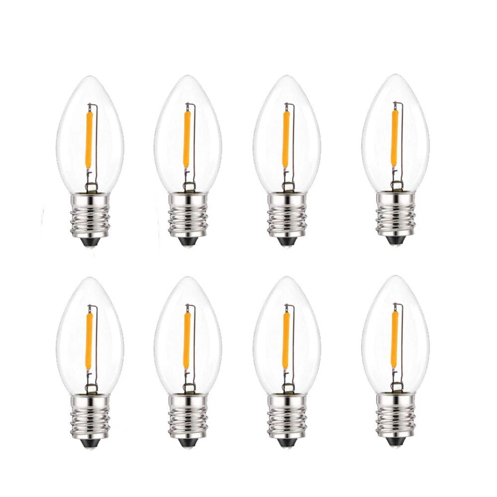 4 8Pcs Flea Lamp Replacement Light Bulb E14 LED Bulb for Sticky Flea Trap Killer