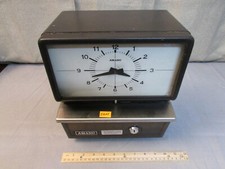 Amano Time Punch Clock 5407 No Keys Or Manual Or Power Cord As-Is