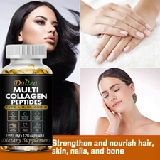 Multi Collagen Peptides Promote Overall Skin Health Improve Digestive System US