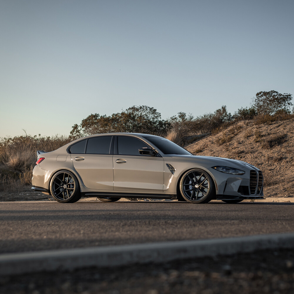 20" HRE FF21 Black 20x9.5 20x10.5 Forged Concave Wheels Rims Fits BMW ...