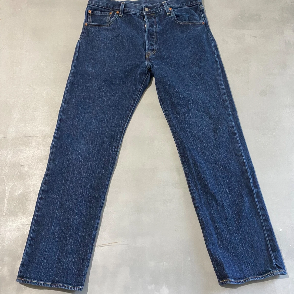 Levis 501 Jeans Mens Size 34 x 32 actual 34 x 29 blue 93 fit Big E Modern
