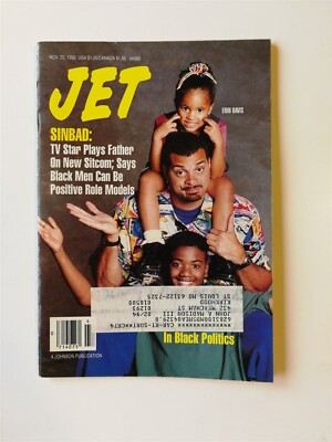 Jet Magazine November 22, 1993 - Sinbad - Erin Davis - Black Men Role Models