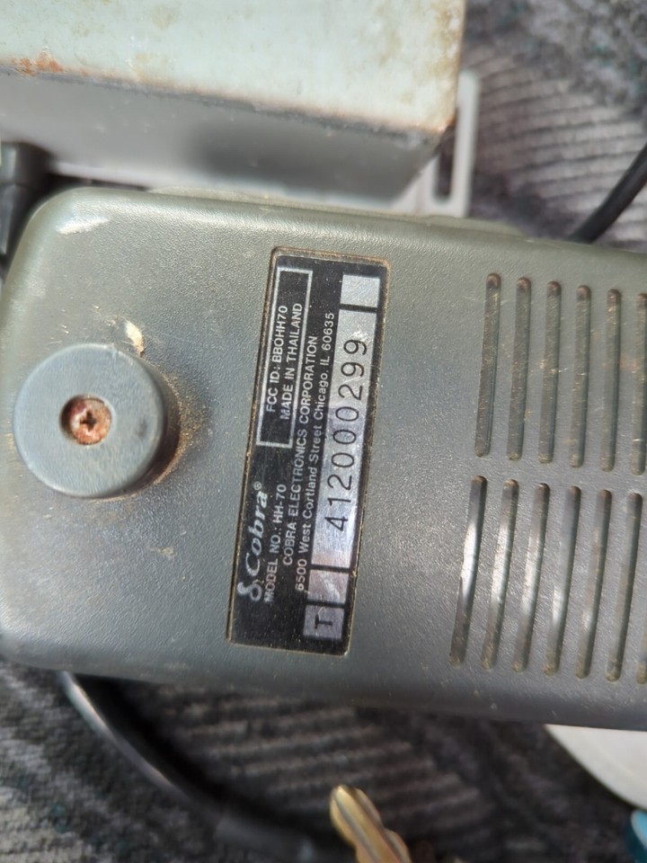 Cobra HH70 Hand Held 40 Channel CB Radio USED Untested eBay