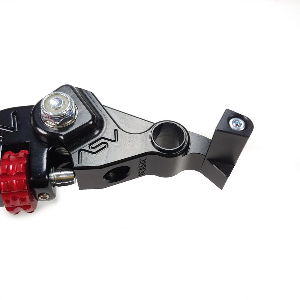 Palanca de freno y embrague deportiva azul Ducati Monster 1200/S/R/EVO ASV F3 2014-2021 Foto 4 de 4