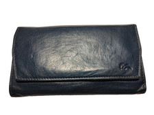 Damen Geldbörse Handarbeit DOLPHIN 90er Jahre Vintage Portemonnaie Geldbeutel