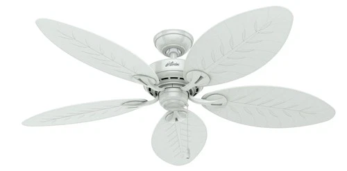 Hunter Fans - Bayview 54 Inch Ceiling Fan with Pull Chain-White Finish - Picture 1 of 4