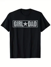 Girls Dad Tee For Men Father'S Day Proud Father of Girls T-Shirt