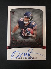 2019 Panini Flawless #RSS-DM David Montgomery Rookie Auto Ruby /15
