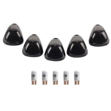 HERCOO Smoked LED Roof Lights White Cab Marker Clearance Running Compatible with