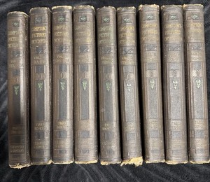 Compton’s Pictured Encyclopedia  9-Volume Set (1920)Vintage