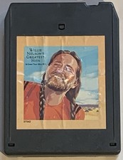 Willie Nelson's Greatest Hits "And Some That Will Be" 8-Track Tape Tested Works