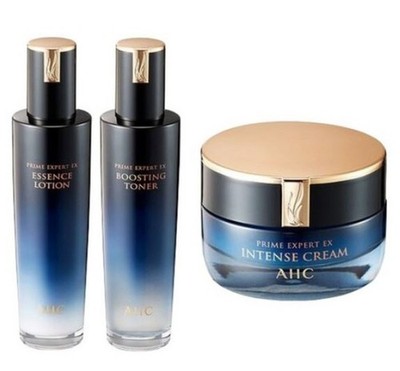 AHC Prime Expert EX Boosting Toner 130ml + Essence Lotion & Intense Cream 50ml S