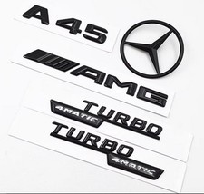 Für Mercedes Benz A45 W176 AMG Schriftzug Embleme Aufkleber Badge Auto NEW Für Mercedes Benz A45 W176 AMG Schriftzug Embleme Aufkleber Badge Auto NEW
