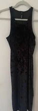 Women’s Deborah Viereck Black Dress, Medium, Very Good Condition