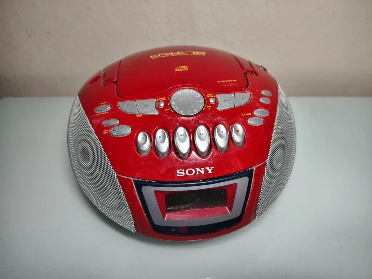 Sony Red Portable Boomboxes for sale | eBay