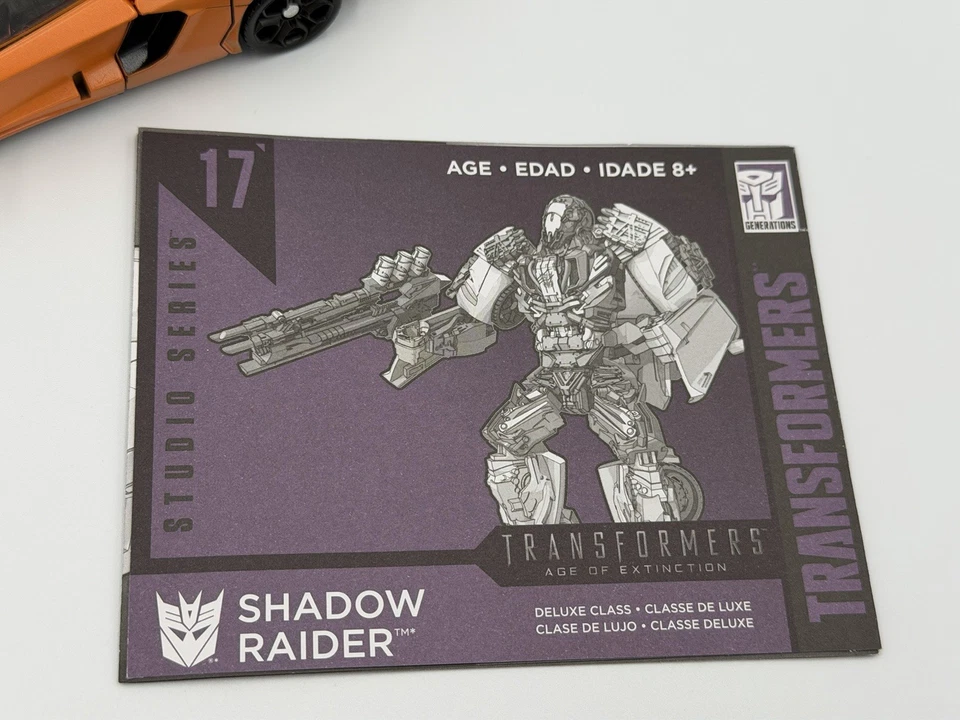 TRANSFORMERS SHADOW RAIDER COMPLETE STUDIO SERIES 17 DELUXE CLASS - Image 2 of 4