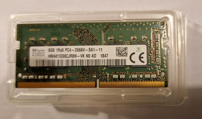 SK Hynix 8GB 1Rx8 PC4-2666V-SA1-11