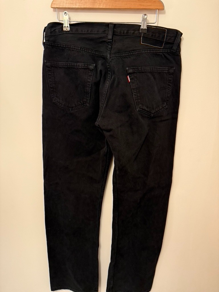 LEVI’S 501 STRAIGHT FIT Jeans - W36 L32 - Black -  Men’s image 2