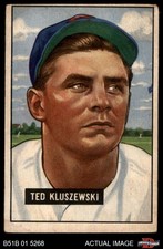 1951 Bowman #143 Ted Kluszewski Reds 1.5 - FAIR