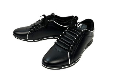 Herren Freizeitschuhe, Sneaker, Business, Oxford Schuhe, Sportsch schwarz Gr. 43