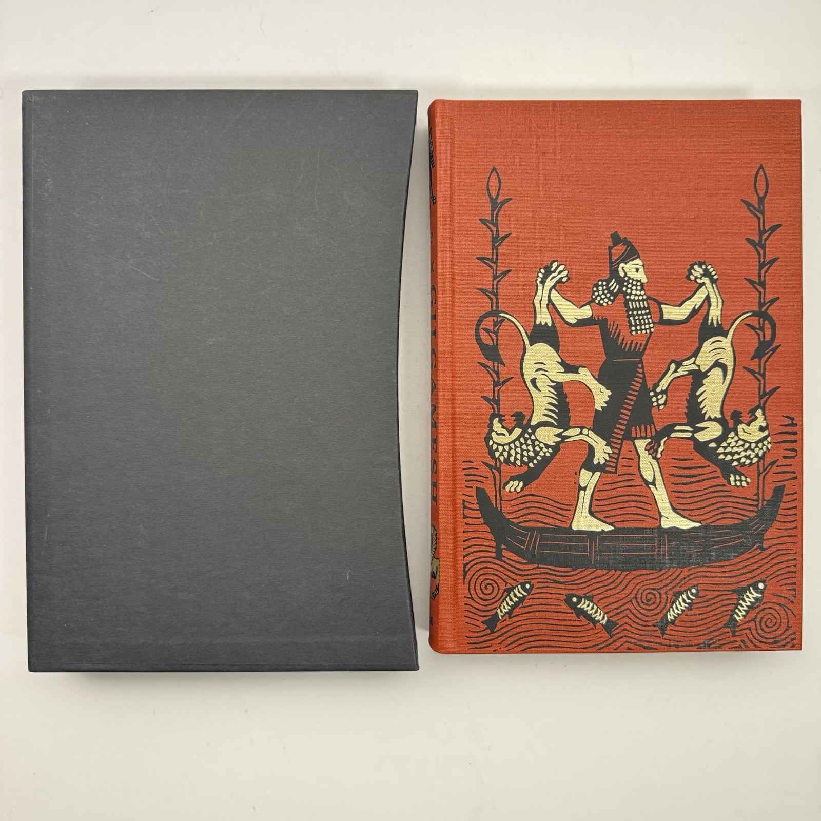 The Epic Of Gilgamesh Folio Society 2010 1st Edition Slipcase Very Nice