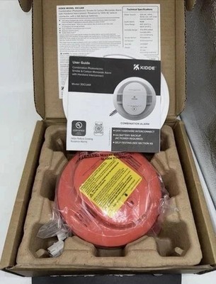 Kidde (30CUDR-V) Smoke + Carbon Monoxide Alarm (Voice Alerts + Battery Powered)