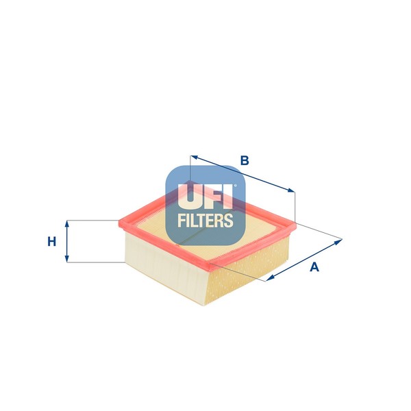Ufi Luftfilter 30.390.00 Filtereinsatz FüR Ccn Jk Ford Mazda Fiesta Transit Max-image